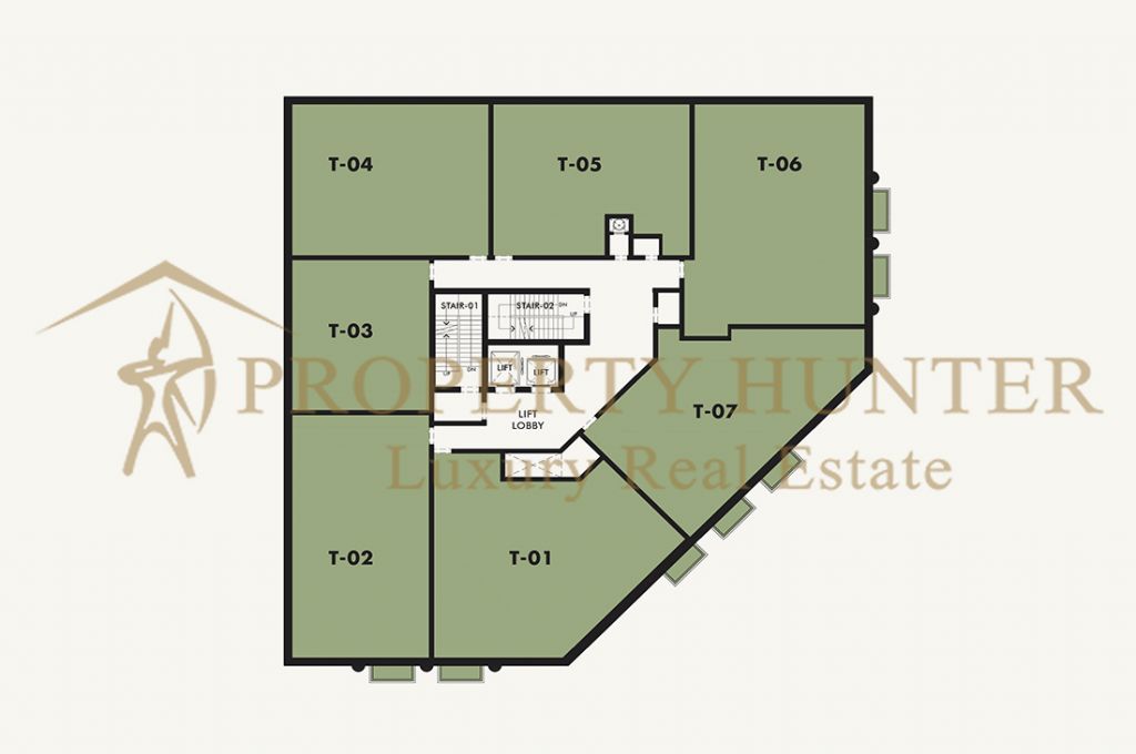 Residential Off Plan 2 Bedrooms S/F Apartment  for sale in Lusail , Doha-Qatar #6910 - 5  image 